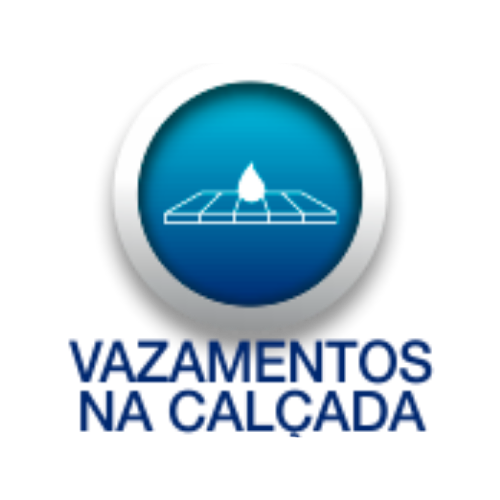 Ícone Vazamentos na Calçada